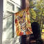 Chat en feuilles d'automne-112700508
