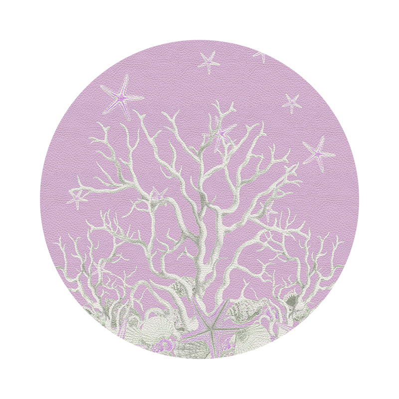 Napperon Coral Branch, Lilas