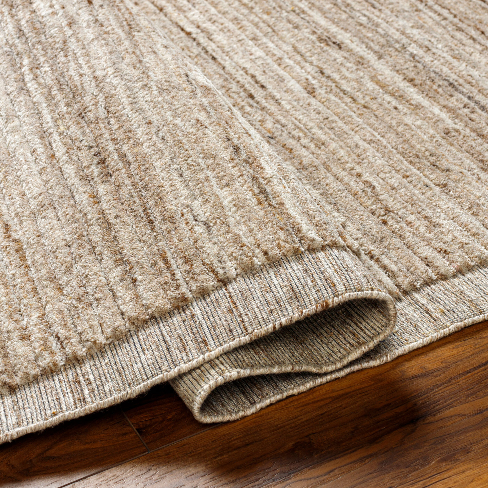 Felipa Hand-Loomed Striped Rug, Runner 2'6" x 8'