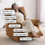 Canapé simple inclinable ergonomique fonctionnel en chenille-1172229956