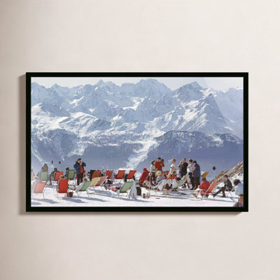 Beatrice "Lounging in Verbier" Print