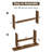 63" Solid Wood Console Table