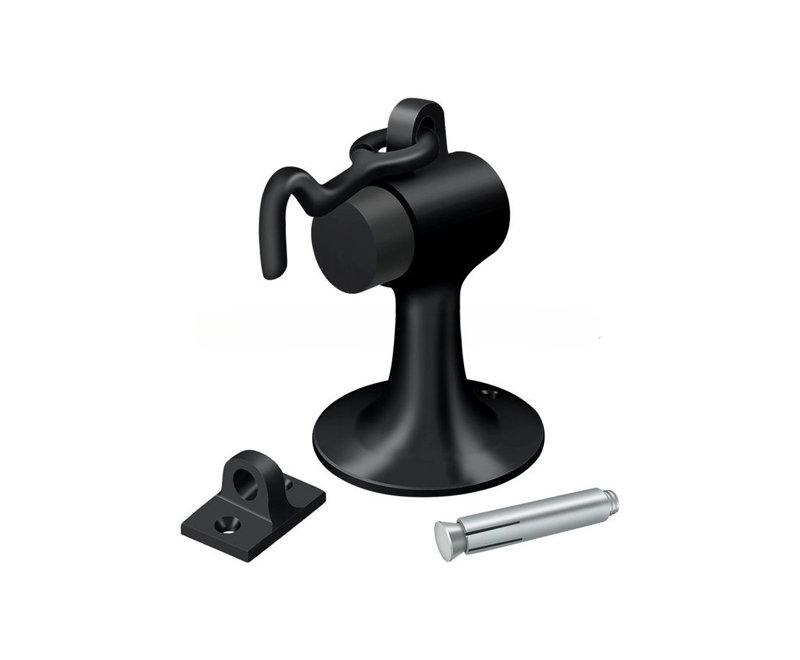 Door Stop, Painted Black