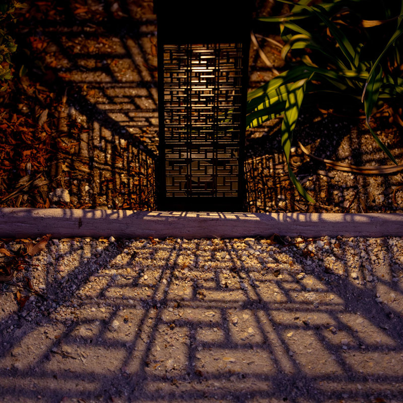KODA Solar Hikari Square Bollard Light (4-Pack)