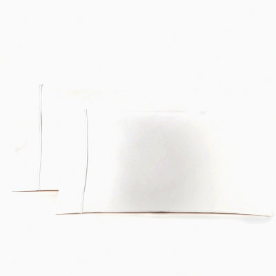 UltraSoft Microfiber Pillowcase Set - Queen Size (2 Pack) | Extra Soft & Easy Care Pillow Cases | Machine Washable | White Color