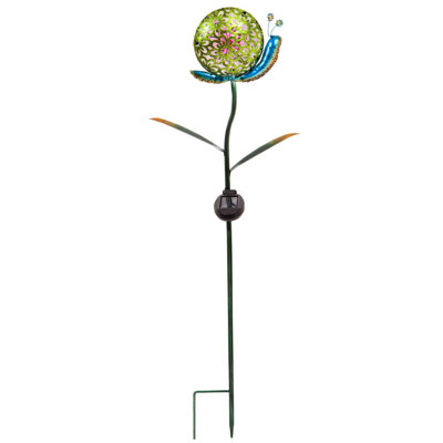 « floral escargot », jeu de jardin