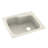 25'' L Mounting / Installation Required Single Bowl Solid Surface Kitchen Sink-38293728-38293741