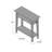 Sharman Solid Wood End Table with Storage