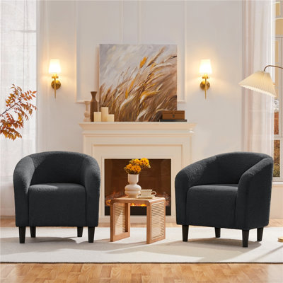 Fauteuil demi-tonneau 25,5 po