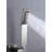 Brushed Nickel Ceiling Mounted Shower With Self-Cleaning 16" Head And Handheld, Stainless Steel - Mounted, Handheld For Natural Nozzle Workability