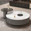 Table basse ronde en pierre micro-cristalline-108897924