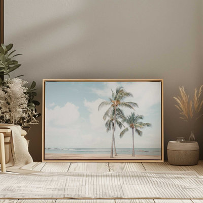 Swaying Palms in Paradise II Print