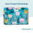 Wildkin Kids Velour Nap Mat – Soft, Cozy, Convenient for Daycare & Preschool – Party Animal
