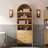 Bookcase Storage Display Cabinet With 3 Drawers And Shelves