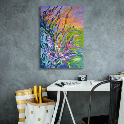 Epic Graffiti 'Unfettered Desires 1'  by Dorothy Fagan Canvas Wall Art, 18" x 26"