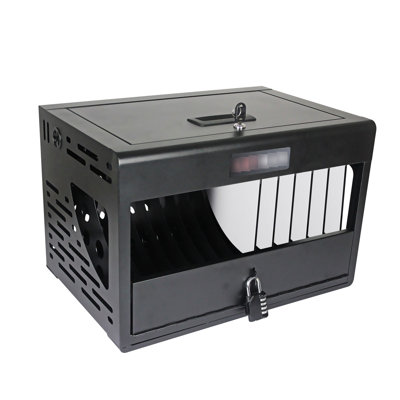 16 armoires de charge verrouillables pour ordinateur portable, pour ordinateur portable de qualité noire 16 avec surface de verrouillage