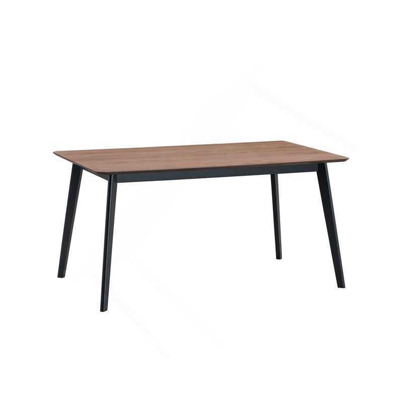 Table de salle à manger en noyer exquis Rebi pour une expérience culinaire élégante