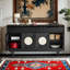 Buffet moderne en bois noir de luxe