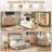 6 Drawer Dresser, Farmhouse Style-1979621587