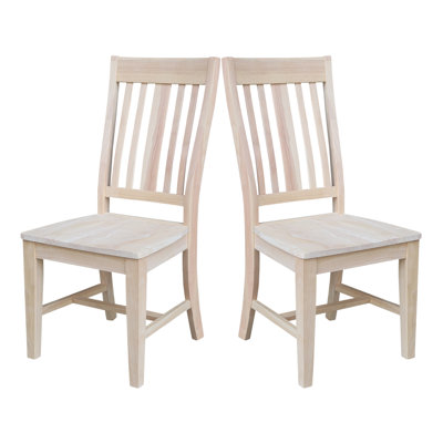 Chaise en bois massif Benson