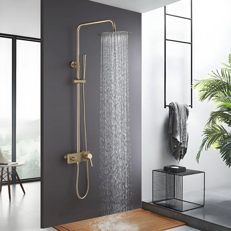 Robinet de douche avec valve brute