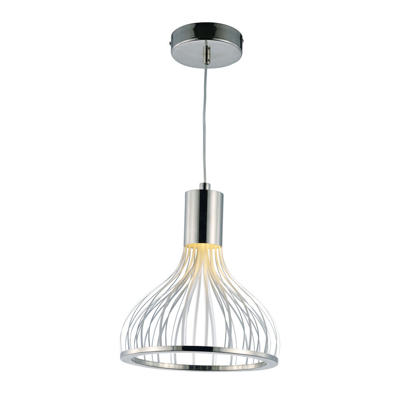 1 - Light Single Pendant, 24" H x 24.25" W x 24.25" W