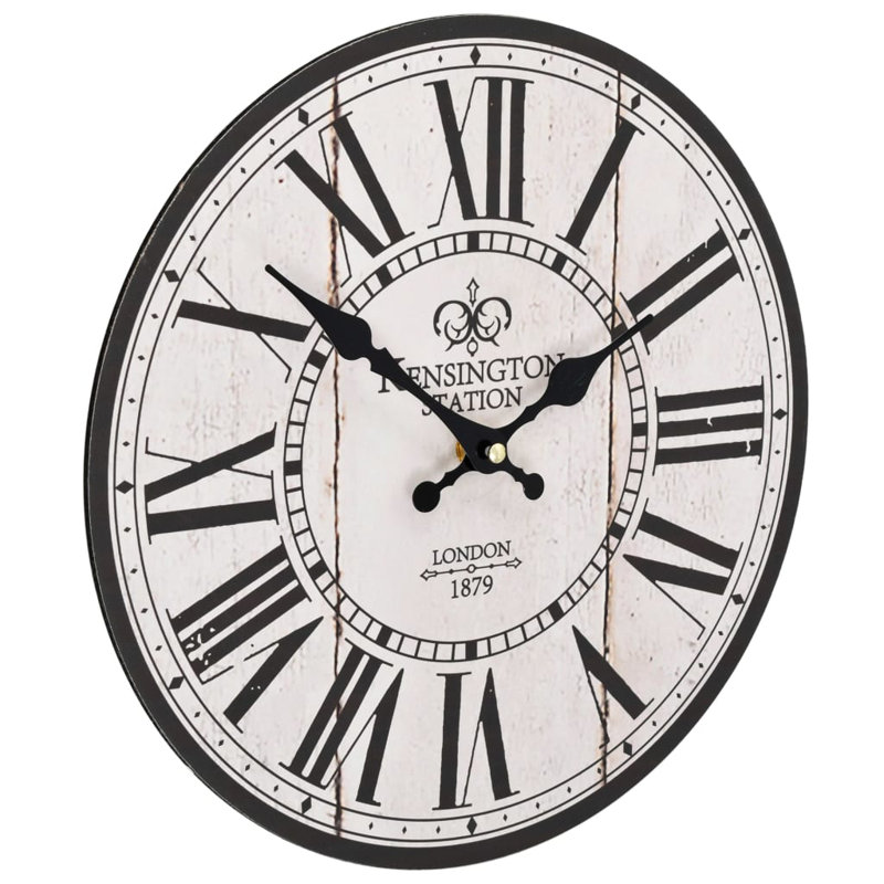 Cadiz Wood Wall Clock