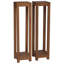 Solid Wood 2 Tier Plant Stand-1117810250