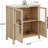 Sideboard Buffet Cabinet with 2 Glass Doors, 29" Buffet Cabinet with Storage, Modern Farmhouse Storage Cabinet Table for Kitchen Dining Room, Living Room-1359992201