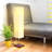 48'' Brown LED Column Floor Lamp