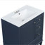 Meuble-lavabo 30 po avec lavabo, une porte avec tablette et trois tiroirs, porte à fermeture en douceur-980760518