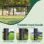 Pergola en aluminium avec auvent à persiennes-98944513-136087009