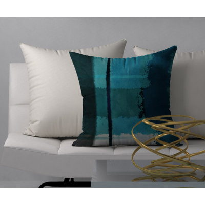 Abstract Throw Pillow