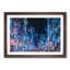 Ho Chi Minh City in Vietnam in Abstract - Picture Frame Graphic Art Print-55763105-55763104