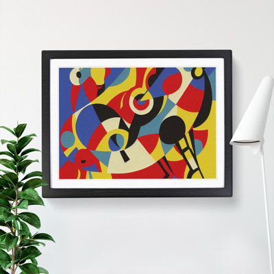 Blossoming Abstract - Single Picture Frame Print