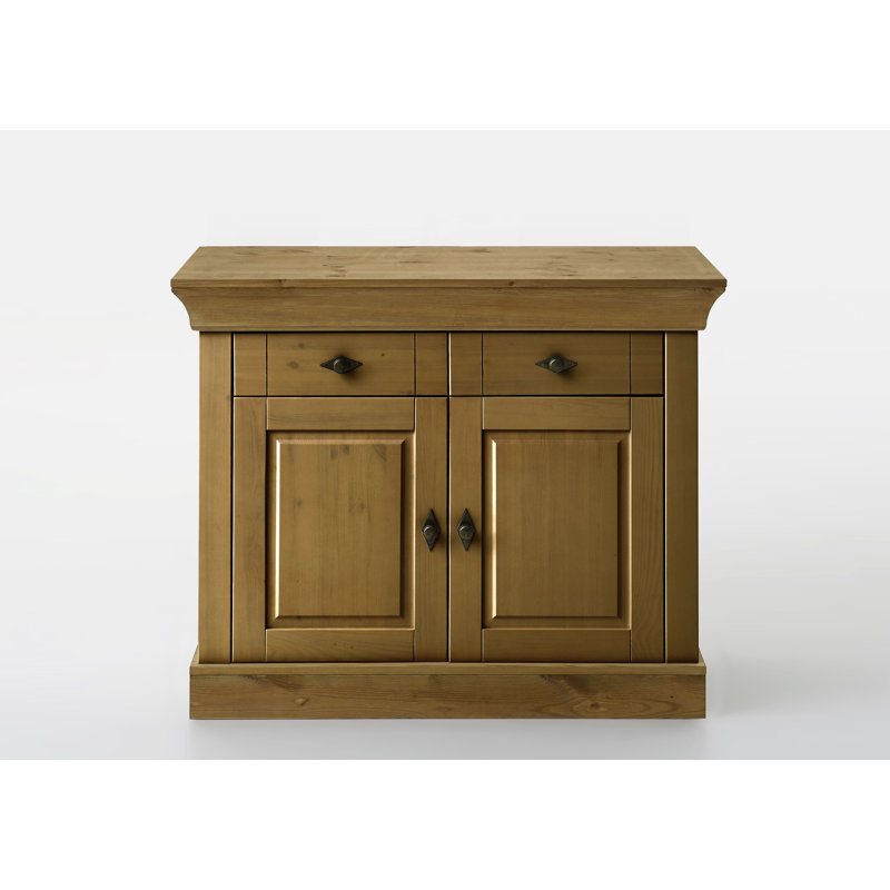 Kelly 107.5cm Sideboard, Stained and oiled brown/Brown