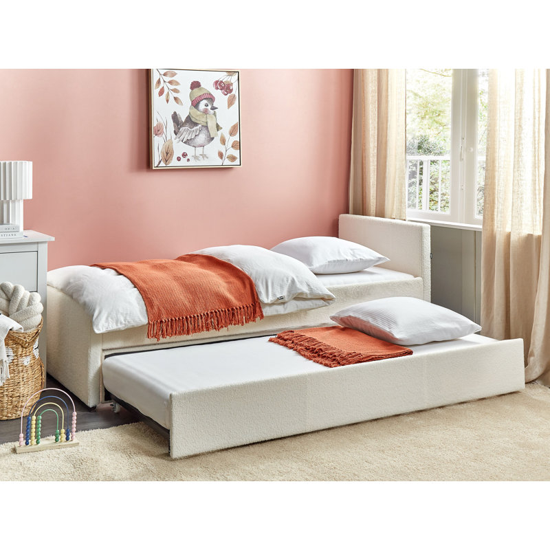 Aneliese Upholstered Storage Bed, Beige