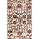 Rumi Abstract Hand-Knotted Silk Brown/Red/Yellow/Beige Area Rug