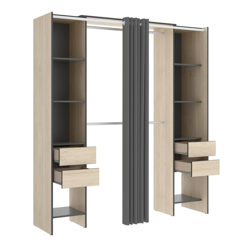 Mufaro 179cm Closet System