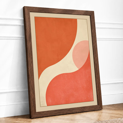 Warm Forms Abstract - Print