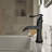 Single-handle Bathroom Faucet with Drain Assembly-106069674