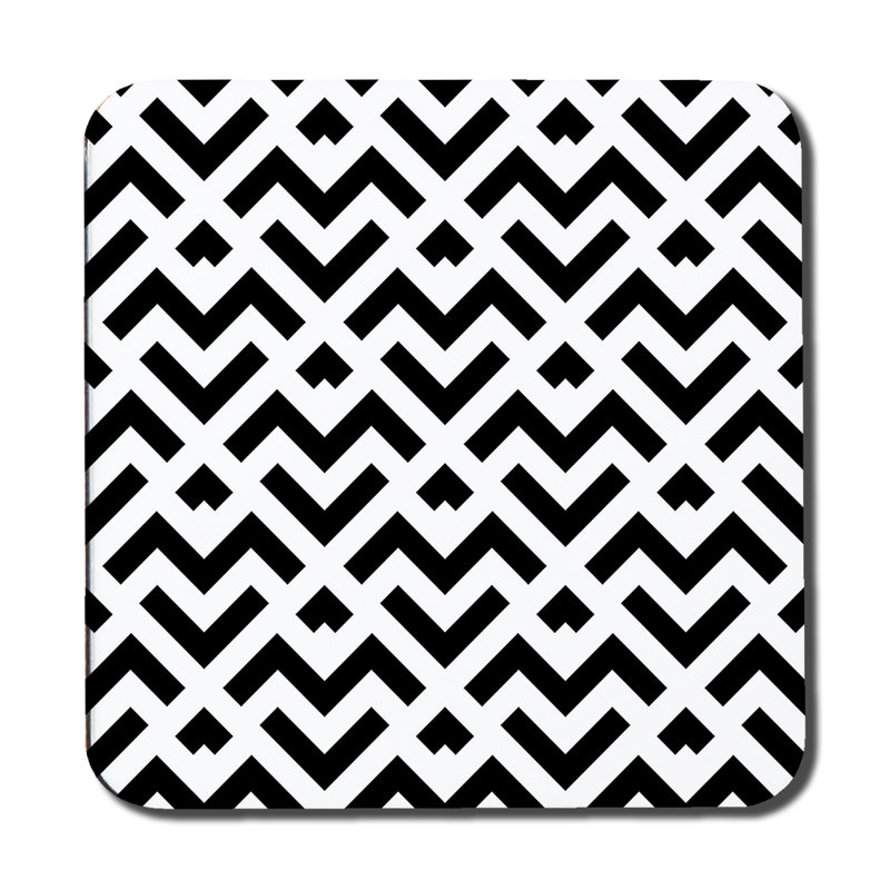 Square 6 Piece Coaster Set