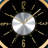 77.95"European floor-standing wall clock - blue vertical storage quartz clock