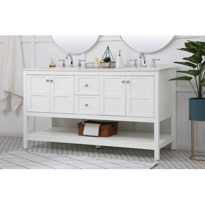 Ensemble de meuble-lavabo double 60 po Krish
