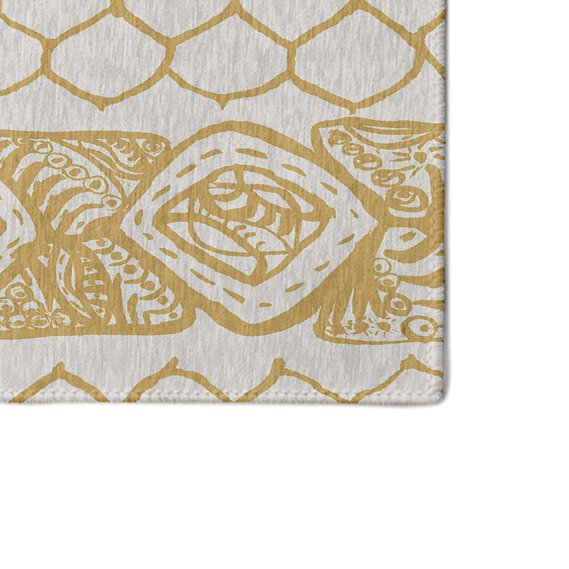 Safari Chenille Geometric Indoor Rug, Rectangle 2' x 3'