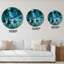 Horloge murale traditionnelle grise-1405114678
