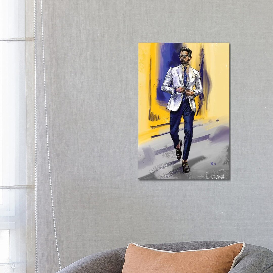 Men's Style IV von Sunflowerman - Galerieverpacktes Giclée auf Leinwand