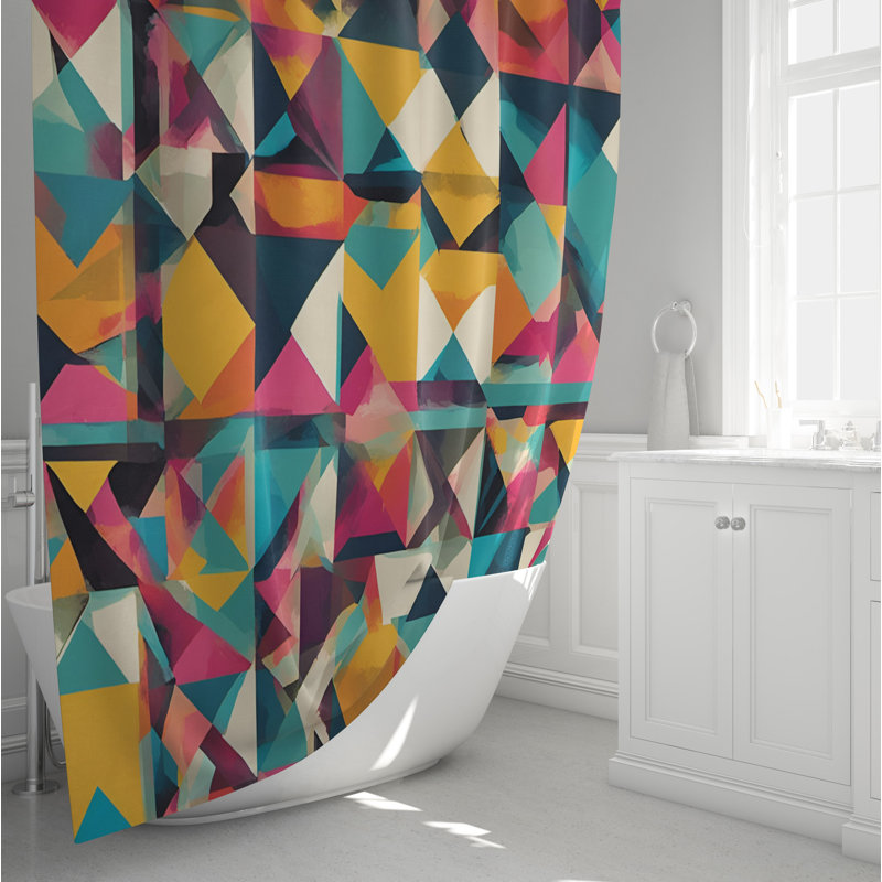 Salut Shower Curtain, 72" H x 70" W