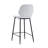 Meztli Leftwich White Boucle Counter Stool