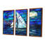 Amarre - ensemble d'art mural bateau-108456524-108456530